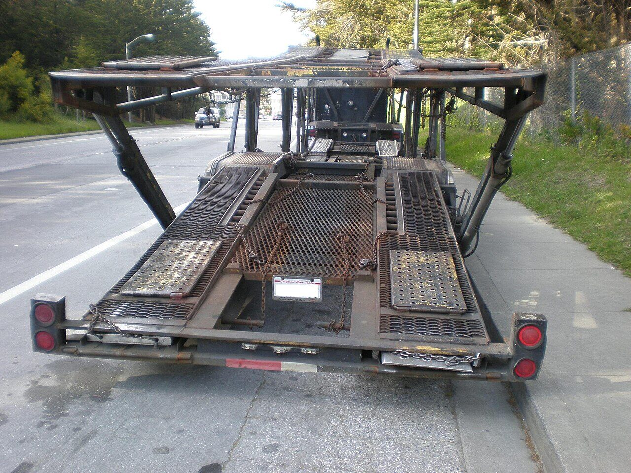 PKW-Anhänger 750 kg, ungebremst — Diez, Germany